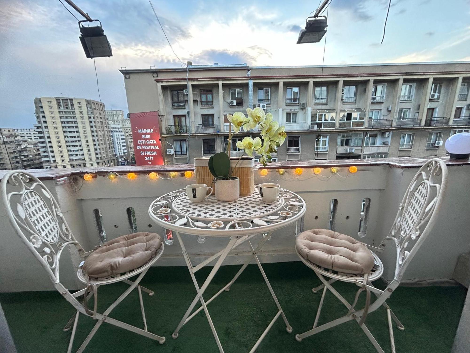 Panoramic Terace Victory Boutique Leilighet Bucureşti Eksteriør bilde